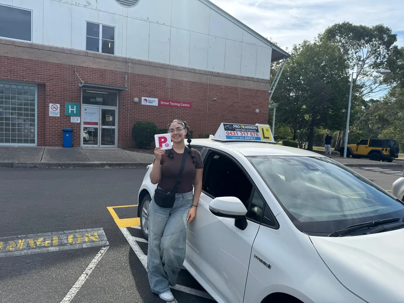 Pro Learners automatic driving lesson vehicle in South-West Sydney